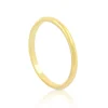 Trauring halbrund Gelbgold 750 (58)