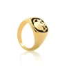 Wappenring Gelbgold 750