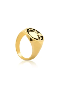 Wappenring Gelbgold 750